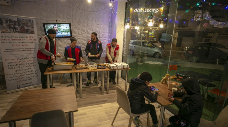 "مطعم الحب" في تونس.. عطاء إنساني لمحتاجين بلا مأوى (تقرير)